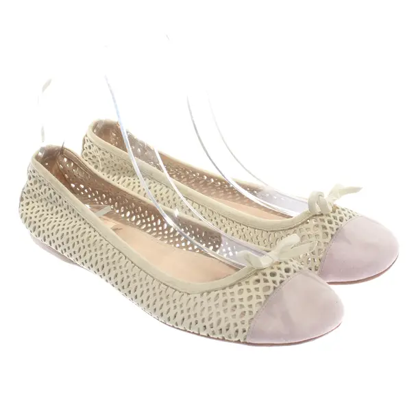 Ballet Flats, in Beige, Prada