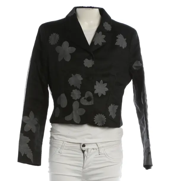 Blazer, in Schwarz, Baumwolle, Moschino Cheap & Chic