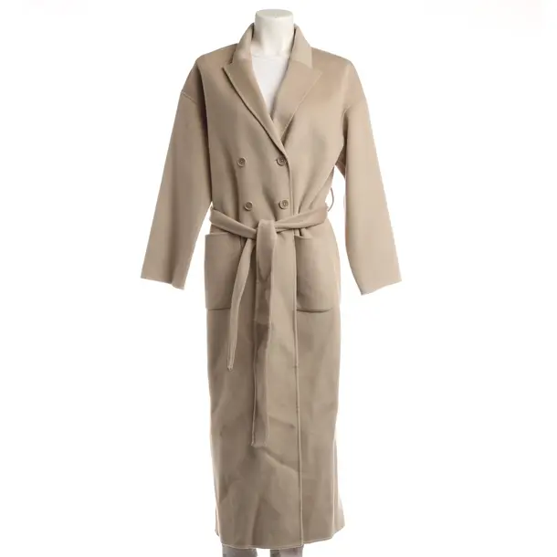 Übergangsmantel, in Beige, Wolle, Anine Bing