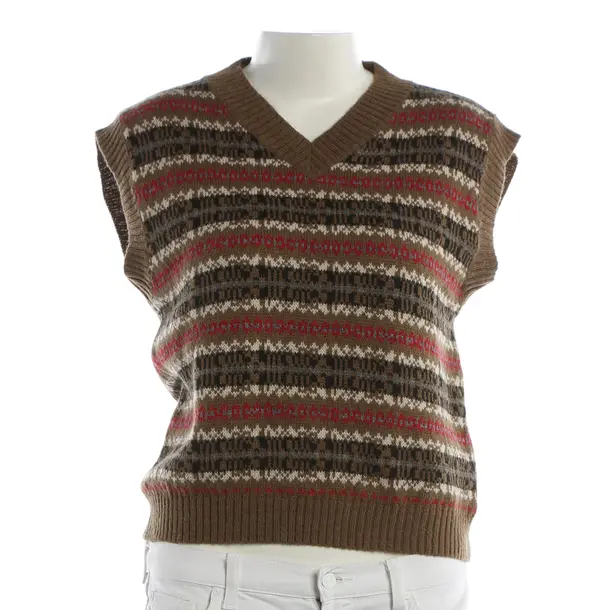 Sweater Vest, in Multicolored, Acrylic, Max Mara