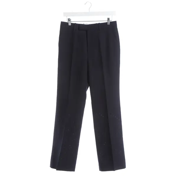 Pants, in Navy, Wool, Gucci