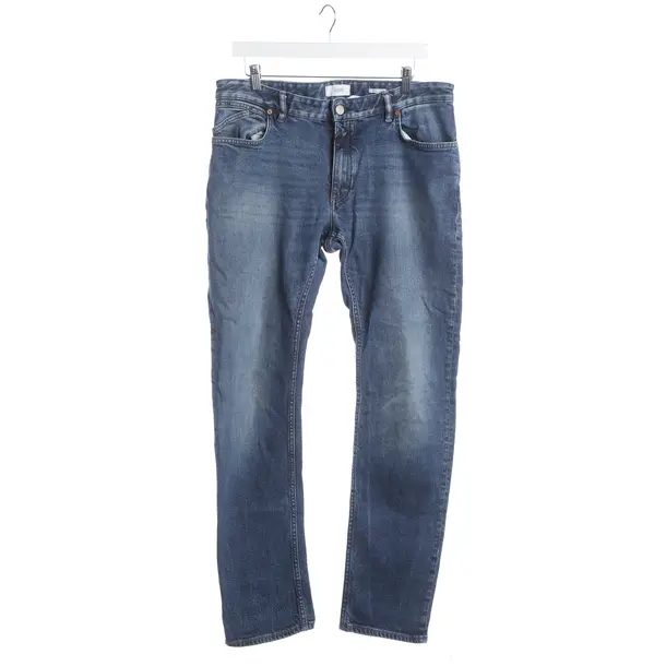 Jeans slim fit, in Blu, Poliammide, Chiuso