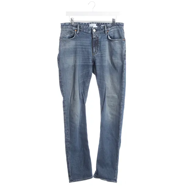 Jeans slim fit, in Blu, Lyocell, Chiuso