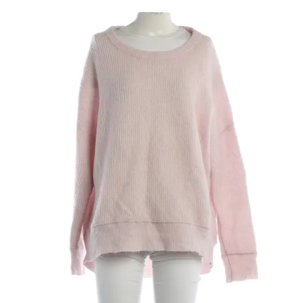 Jumper, in Pink, Wool, By Malene Birger