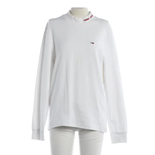 Sweatshirt, in White, Cotton, Tommy Jeans