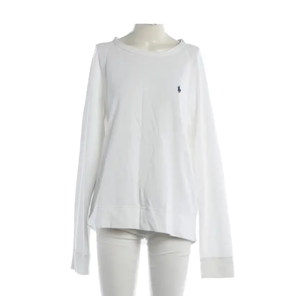 Sweatshirt, in White, Cotton, Polo Ralph Lauren
