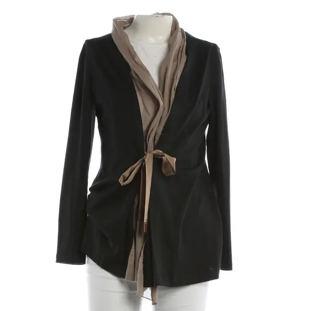 Strickjacke, in Schwarz, Baumwolle, Fabiana Filippi