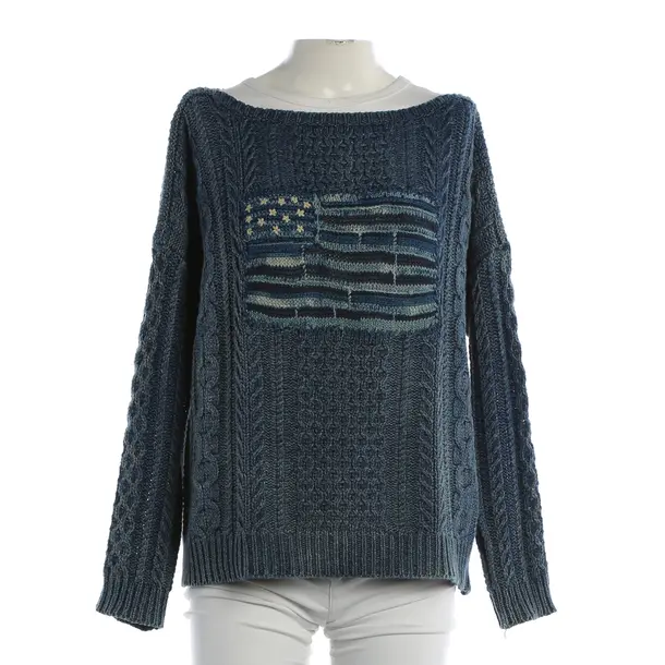Pullover, in Blau, Baumwolle, Polo Ralph Lauren