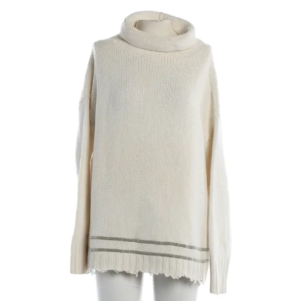 Pullover, in Weiß, Wolle, Fabiana Filippi