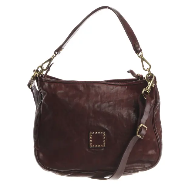 Schultertasche, in Braun, Leder, Campomaggi