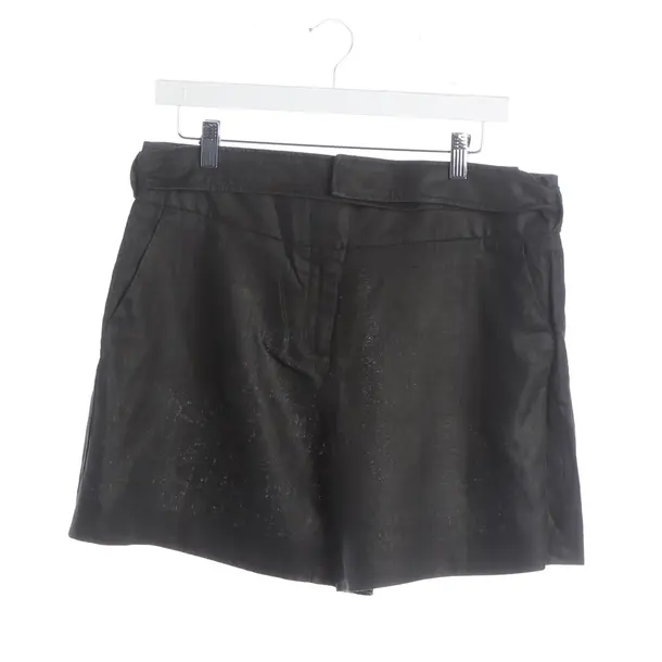 Shorts, in Dunkelgrau, Leinen, Dorothee Schumacher
