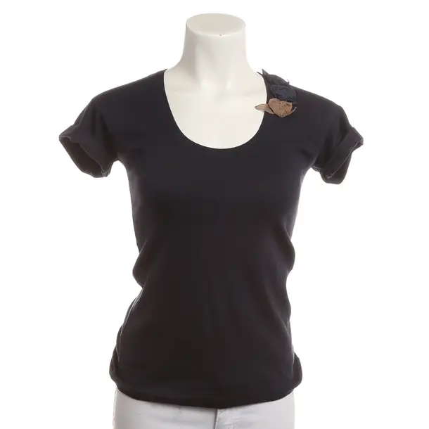 Shirt, in Navy, Baumwolle, Brunello Cucinelli