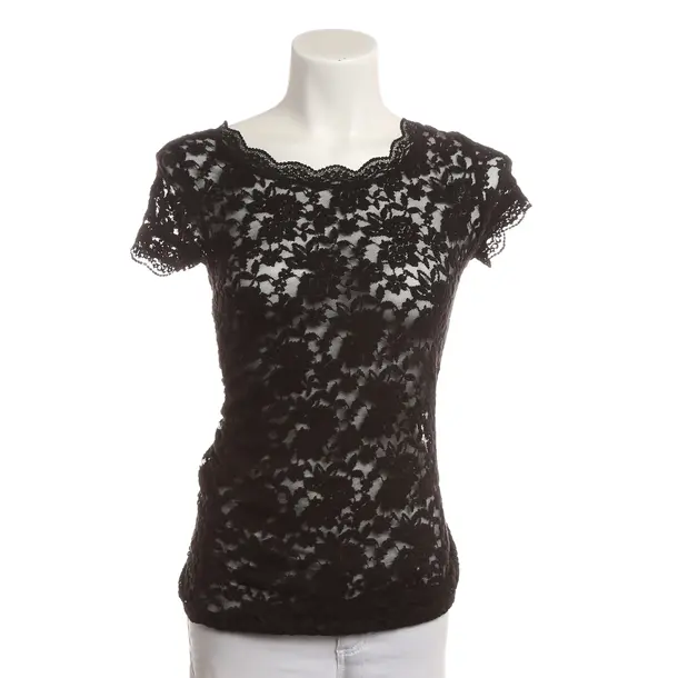 Camicia, in Nero, Poliestere, Marc Cain