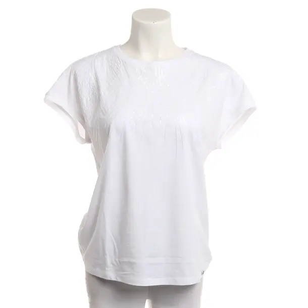 Shirt, in White, Cotton, Marc Cain