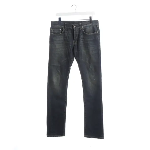 Jeans Slim Fit, in Blau, Baumwolle, Saint Laurent