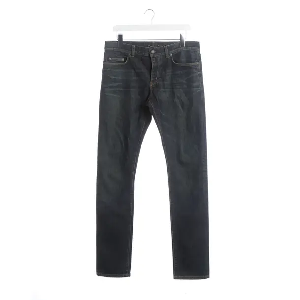 Slim Fit Jeans, in Blue, Cotton, Saint Laurent