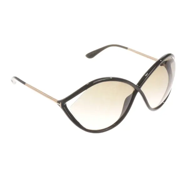 Sonnenbrille, in Schwarz, Kunststoff / Naturmaterial, Tom Ford