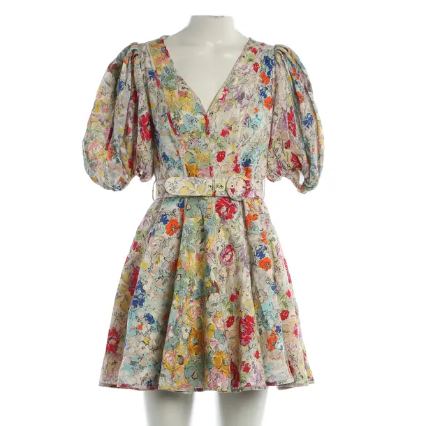 Cocktail Dress, in Multicolored, Linen, Zimmermann