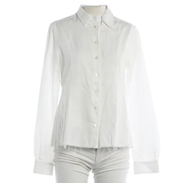Blouse, in White, Cotton, Golden Goose