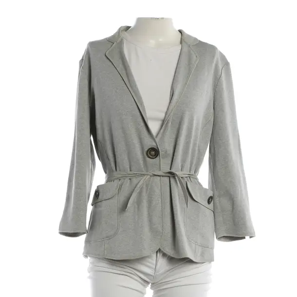 Blazer, in Grigio chiaro, Cotone, Brunello Cucinelli