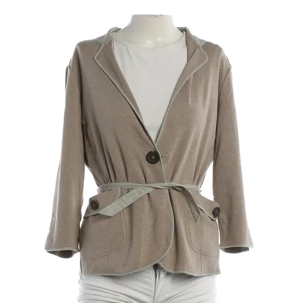 Blazer, in Light Brown, Cotton, Brunello Cucinelli