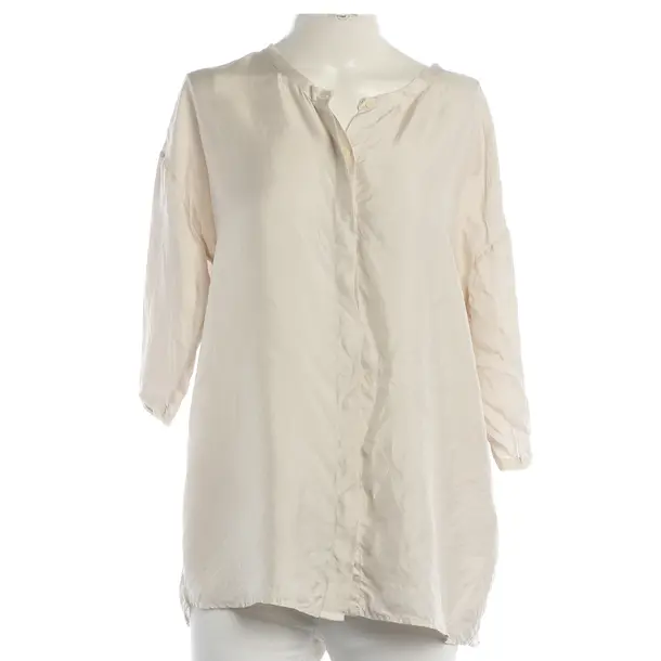 Bluse, in Beige, Seide, Her Shirt