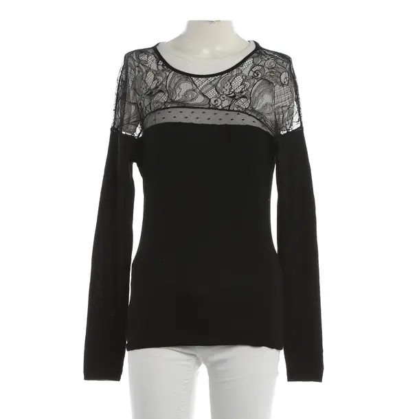 Wollpullover, in Schwarz, Wolle, Emilio Pucci
