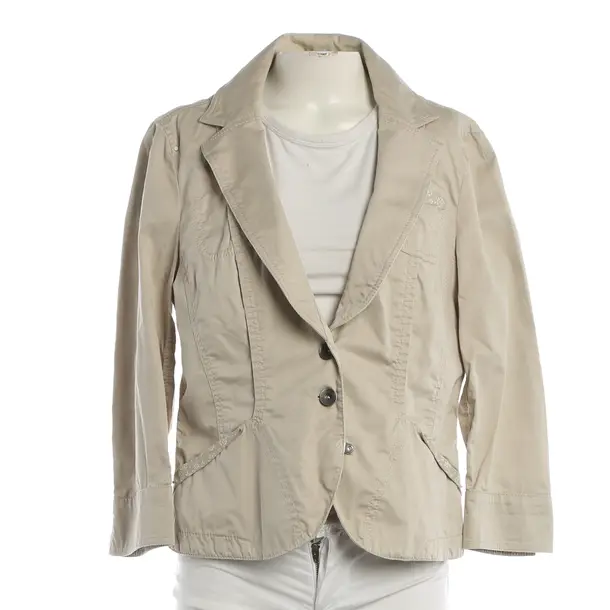 Blazer, in Beige, Cotton, Marc Cain Sports