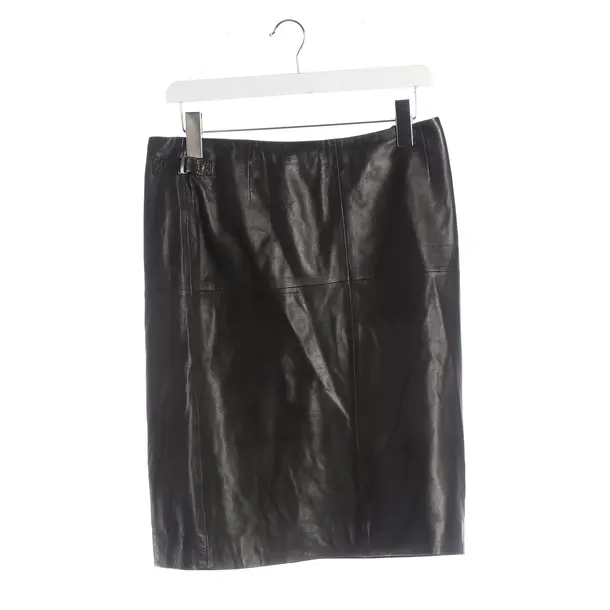 Skirt, in Black, Leather, Hugo Boss Black Label