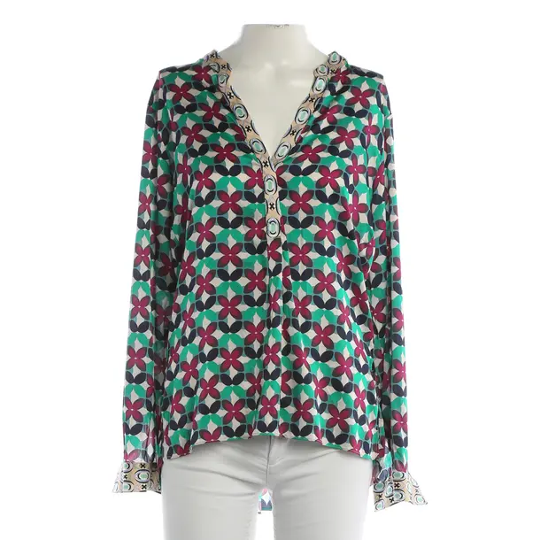 Blouse, in Multicolored, Silk, Herzensangelegenheit