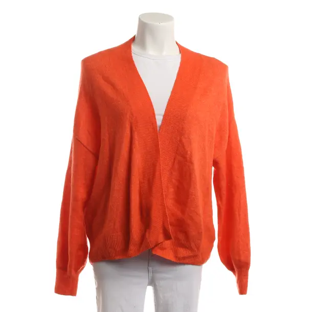 Strickjacke, in Dunkelorange, Wolle, Bloom