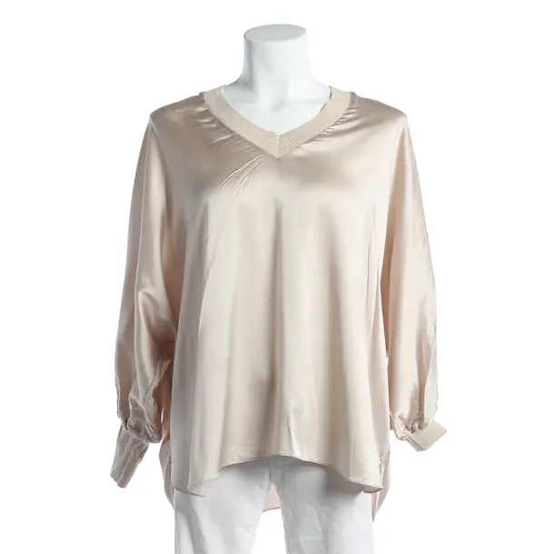 Blouse, in Beige, Silk, Herzensangelegenheit