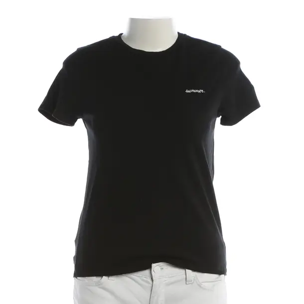 Shirt, in Schwarz, Baumwolle, Closed