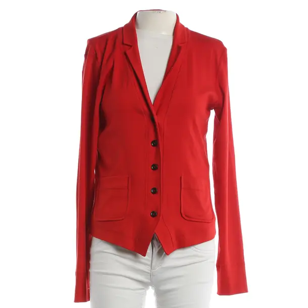 Blazer, in Red, Cotton, Marc Cain Sports
