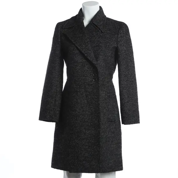 Mid-Season Coat, in Black, Wool, Gucci