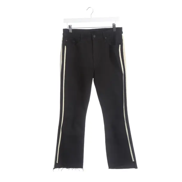 Jeans Flared, in Schwarz, Baumwolle, Mother