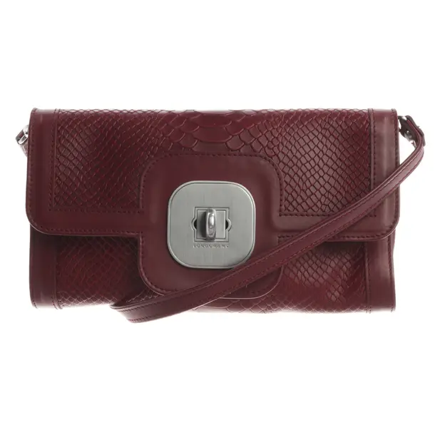 Shoulder Bag, in Bordeaux, Leather, Longchamp