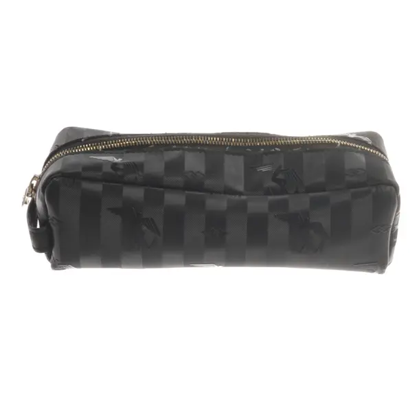 Cosmetic Bag, in Black, Polyimide, Maison Mollerus