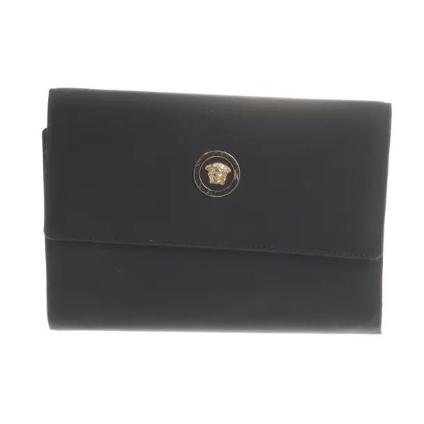 Wallet, in Black, Polyamide, Versace