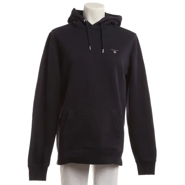 Hoodie, in Navy, Cotton, Gant