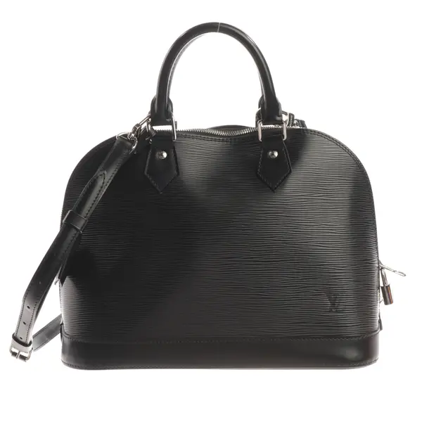 Handtasche, in Schwarz, Canvas, Louis Vuitton