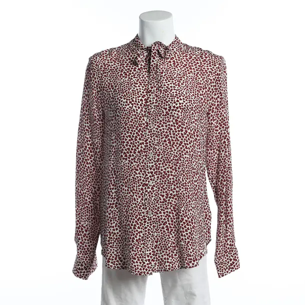 Blouse, in Red, Silk, Anine Bing