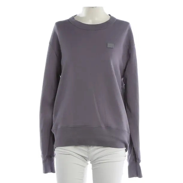 Felpa, in Viola, Cotone, Studi Acne