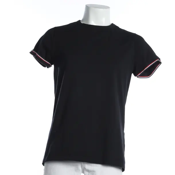 T-Shirt, in Black, Cotton, Moncler