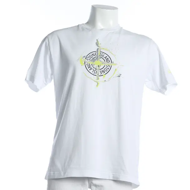 T-Shirt, in Mehrfarbig, Baumwolle, Stone Island