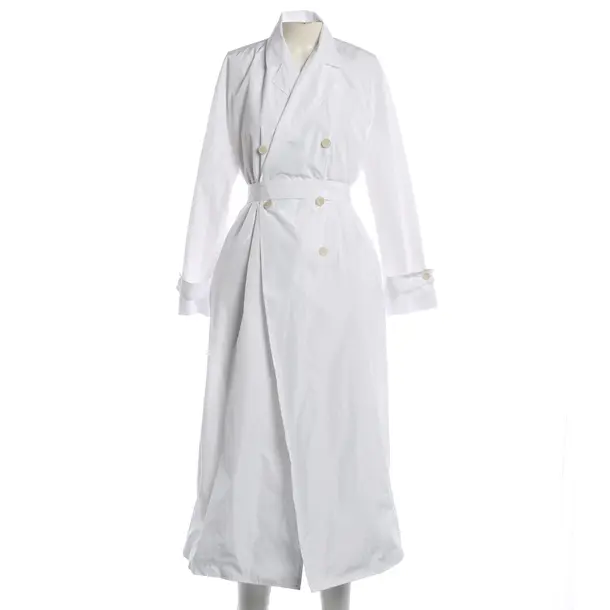 Summer Coat, in White, Polyester, Fabiana Filippi