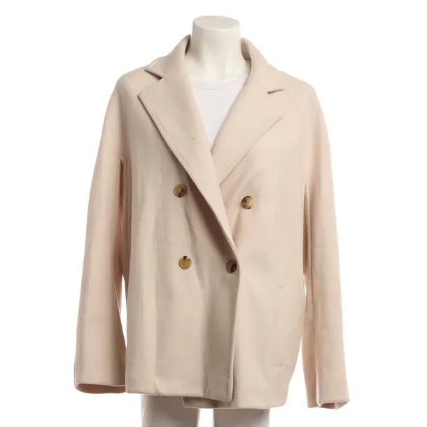 Mid-Season Jacket, in Beige, Wool, Schneiders