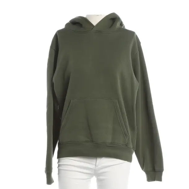 Hoodie, in Green, Cotton, Closed