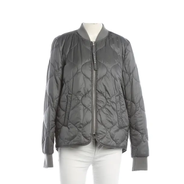 Giacca bomber, in Grigio, Poliammide, Chiuso