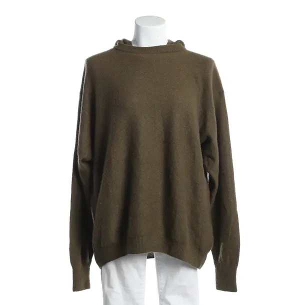 Pullover, in Olivgrün, Kaschmir, Strenesse